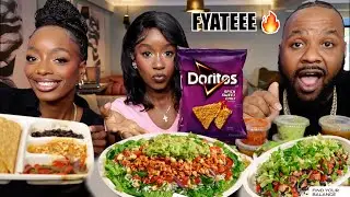 CHIPOTLE WITH DORITOS TOP TIER | MUKBANG