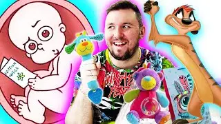 We bought toys for our future child.