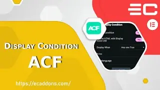 How to Use ACF - Elementor Display Conditions to Hide Container/Sections or Widgets