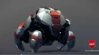 Robot model animation Model 3D