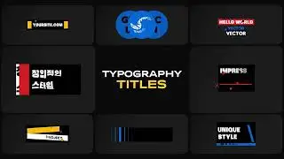Typography Titles