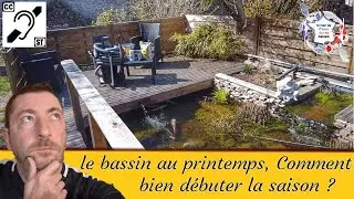 Le bassin au printemps comment bien démarrer  la saison (tuto bassin)
