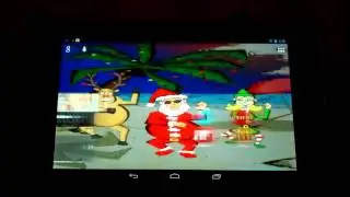 Gangnam Santa Android Live Wallpaper