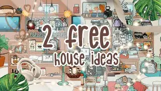 2 CUTE FREE HOUSE IDEAS 🧺🔐 || Toca Boca || Toca Life World 🪵🏕