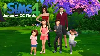 The Sims 4 January Custom Content (CC) Finds!