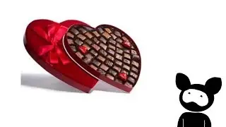 "Romantic" Chocolate On Valentine's Day