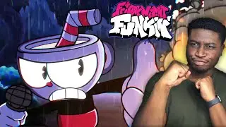 DEFEATING CUPHEAD! | Friday Night Funkin' Mods