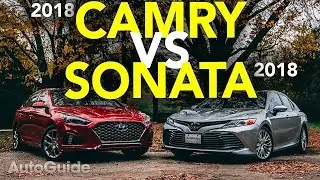 2018 Hyundai Sonata vs Toyota Camry Comparison Test