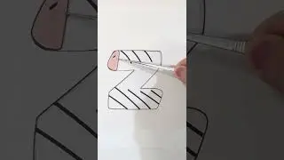 Letter Z x Zebra  