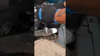 Salvage Yard, In A Hurry, Wrong Tools and Consequences!… #fail  #shorts