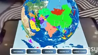 Augmented Reality Informasi Negara-Negara Di Benua Asia