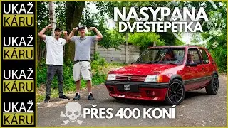 4K | PŘETURBENEJ PEKLOSTROJ | PEUGEOT 205 | @lukas.srutek