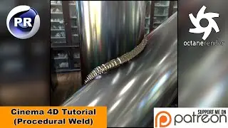 PROCEDURAL WELD (Cinema 4D Tutorial)