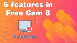 5 Features in Free Cam 8 Screen Recorder - Sinhala