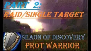 WoW Classic SOD Warrior TANK Guide Part 2! Raid/Talents/Glyphs