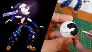 MOONDROP😱😱(Five Nights at Freddy's: Security Breach) PLASTILINA✔✔✔ PORCELANA✔✔ POLYMER CLAY✔