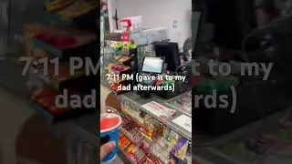 7-Eleven free slurpee at 7:11! #711 #7eleven #fleeslurpee #july11 #slurpee #viral #trending