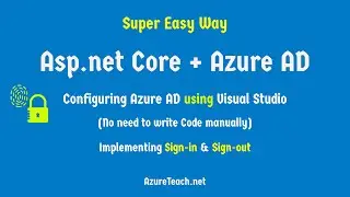 Asp.net Core Azure AD | Azure Ad Authentication