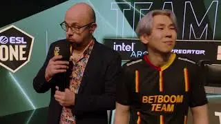 dota 2 have speech battle now. BB vs Falcon Grand Final