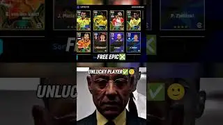 Free Epic ❎ Unlucky Player ✅ eFootball Mobile #Shorts #efootball