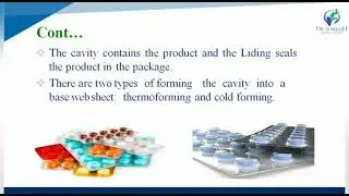Lecture 39- Pharmaceutical Packaging (Part-3) BY PAYAL N. VAJA