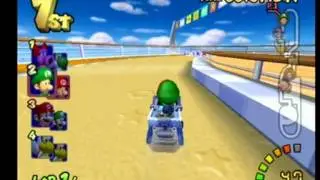 Mario Kart Double Dash - Baby Mario & Baby Luigi - Flower Cup 100cc