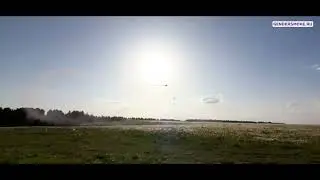 Самолет на гендер пати - мальчик или девочка. Раскрытие пола на аэродроме