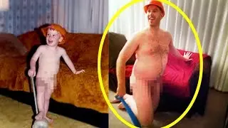 25 Super Awkward Family Photos Then and Now