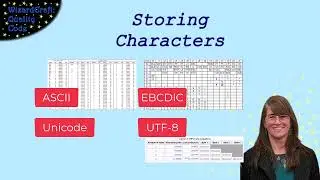 Comparing EBCDIC, ASCII, Unicode and UTF-8 for Storing Characters