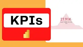 How to create a KPI in Power BI Desktop