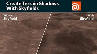 Create 2D Skyfields for Realistic Terrain Shadows in Houdini 20