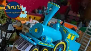 Chris'iz Custom Toy/Models Idealized Whittle Shortline Little Engine That Could "Tillie :3"