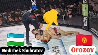 NODIRBEK SHUHRATOV VS OROZOV. Удушающий приём