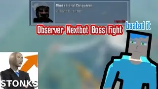 Defeating The Observer Nextbot In Gorebox 1.15.9.1