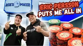 ALL IN VS POKER MILLIONAIRE!! | POKER VLOG #31