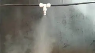 Low pressure system quick connect nozzle spray pattern ,6mm quick connect dia. 0.2mm