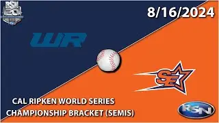 Southeastern vs West Raleigh: Championship Bracket Semis Game 1: 2024 Cal Ripken 10U World Series