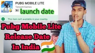 Pubg Mobile Lite Release Date In India