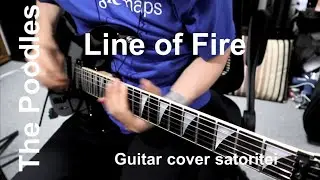 The Poodles - Line Of Fire (Guitar cover)