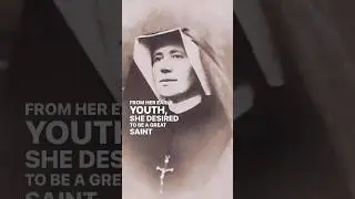 Saint Faustina - Part One 🙏🏻 #catholic #shorts