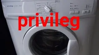 Disassembling the Priveleg washing machine