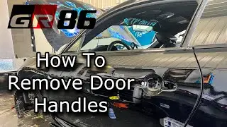 GR86/BRZ DOOR HANDLE REMOVAL