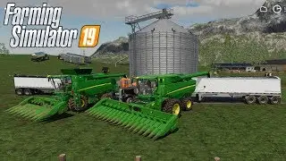 FS19 | #32 Cosecha Maíz para Cerdos | Cosechadoras John Deere | Nuevo Silo Gigante