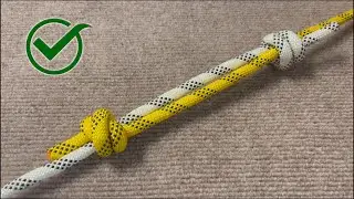 Easily Connect 2 Ropes Together!  | Adjustable Knot
