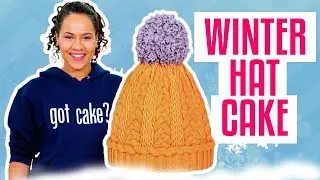 How To Make A Classic WINTER HAT Out Of VANILLA & CHOCOLATE Cake | Yolanda Gampp | How To Cake It