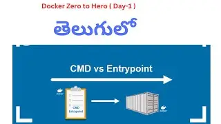 Docker Zero to Hero ( Part -3) | Docker CMD vs Entrypoint