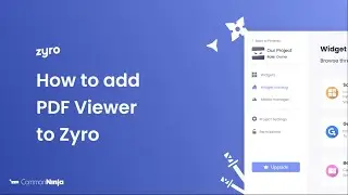 How to add a PDF Viewer to Zyro