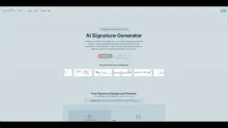AI Signature Generator