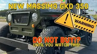 THE NEW MASSIMO “Mini Jeep” GKD350 Full review