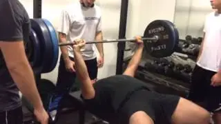 Alex 285x3 Bench Press (11/20/13)
